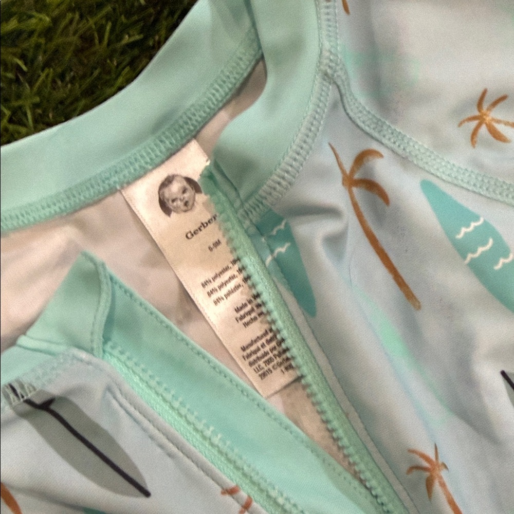 Gerber Rash-guard swim Suit - Picture 4 of 5